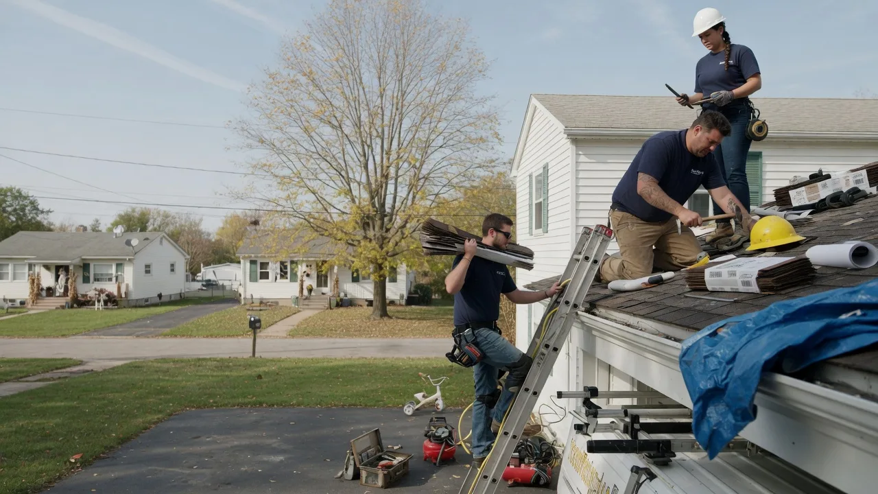 Local Roofing Contractors in Russiaville, IN near me